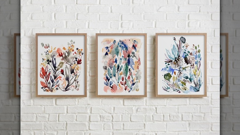 Paintings of flowers