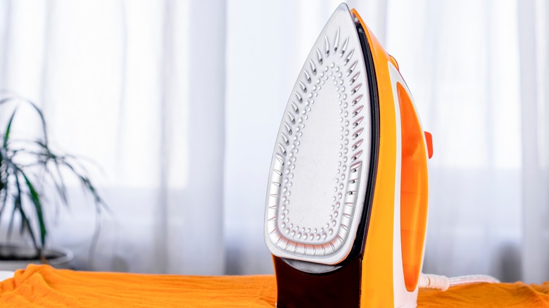 orange ironing board