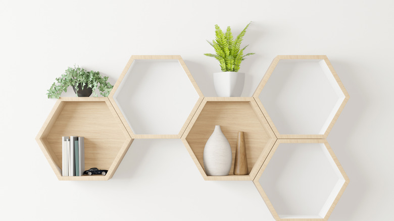 floating shelves