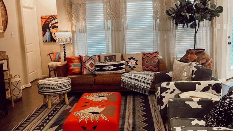 Southwestern living room