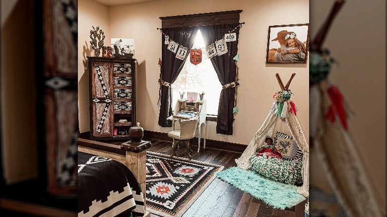 Western style kid's playroom