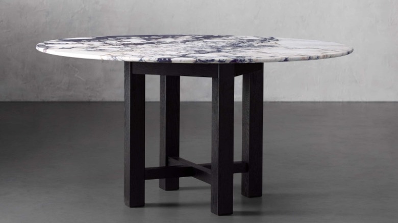 Calacatta viola dining table