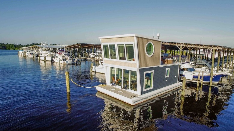 Luxury condo-like houseboat