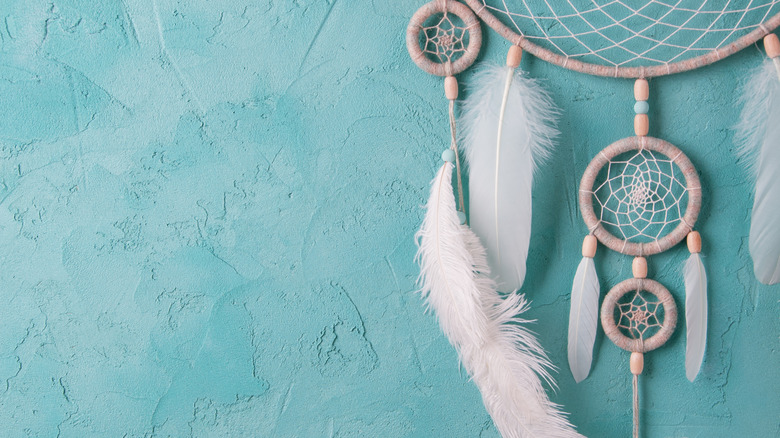 white dreamcatcher