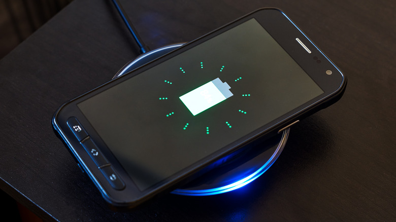 Wireless phone charging