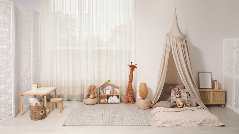 neutral kids bedroom 