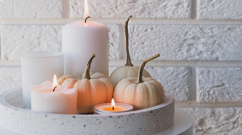 White on white tablescape