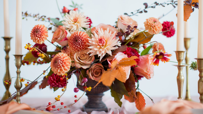 Bright fall bouquet