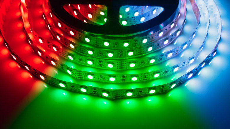 rainbow led light strips