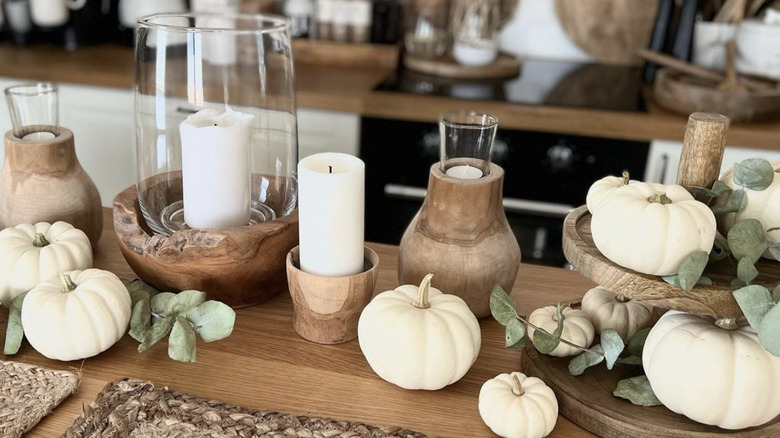 farmhouse fall centerpiece