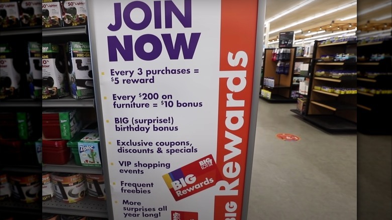 information on Big Lots rewards