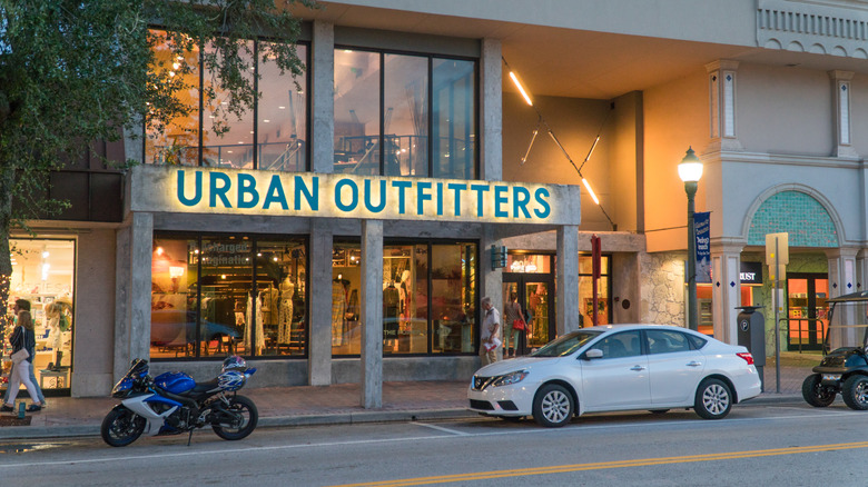 Urban Outfitters store exterior