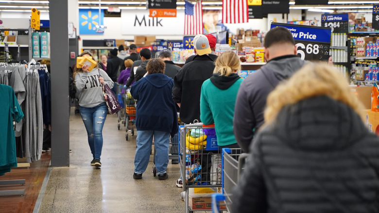 Busy Walmart location