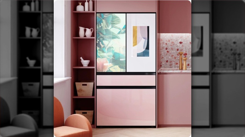 choosing art for fridge digital panel