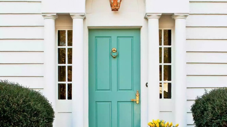 Turquoise door 