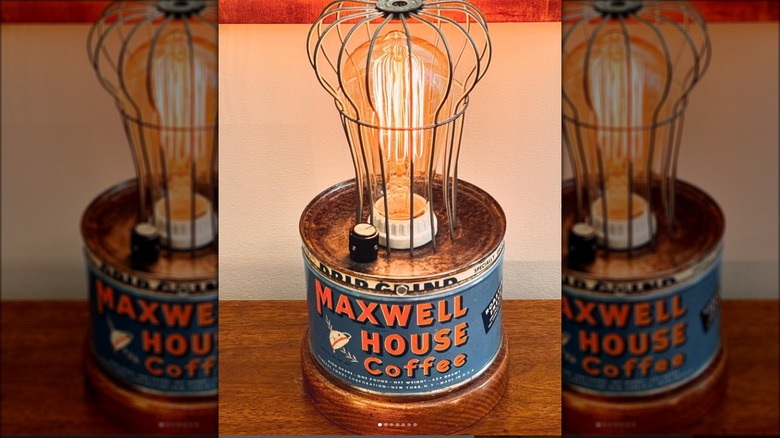 coffee can lamp