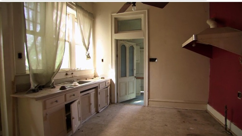 a condemned kitchen 