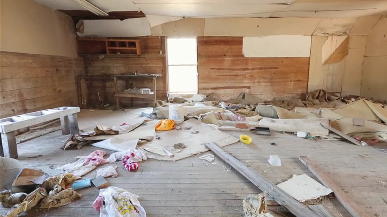 dilapidated kitchen renovation