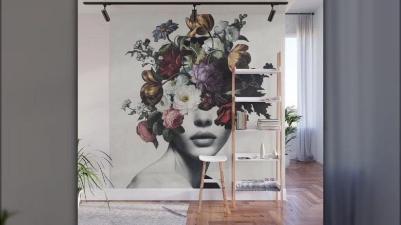 collage art mural