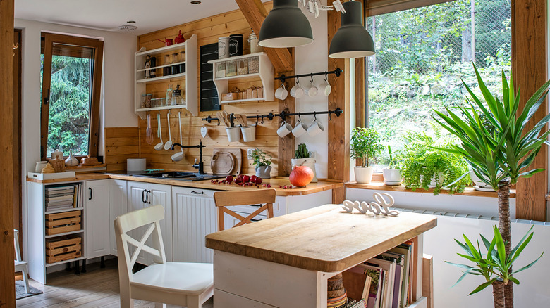kitchen in a farm house
