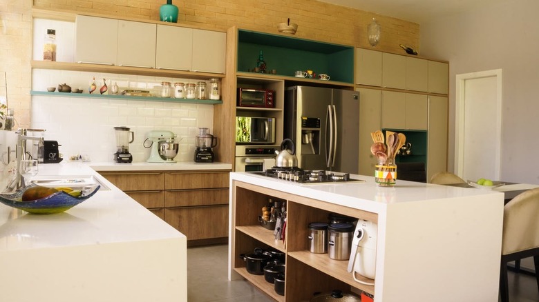 contemporary kitchen interior