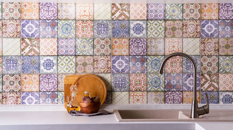 Natural stone basin kitchen sink