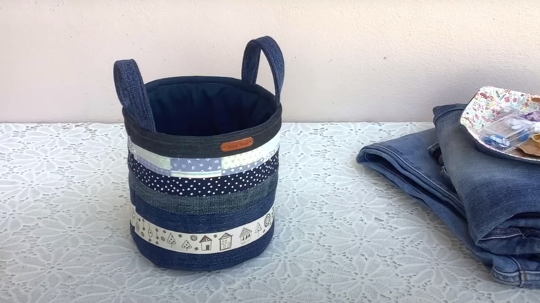 denim basket