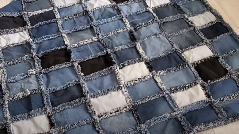 denim quilt