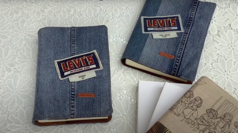 denim book cover