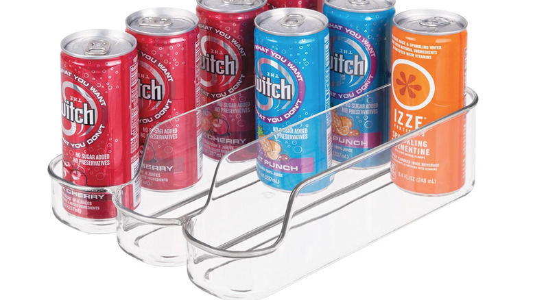 clear plastic skinny can holder