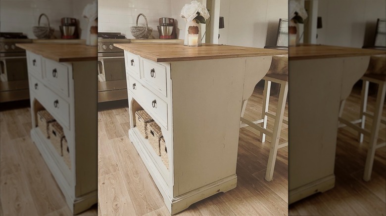 dresser kitchen island diy