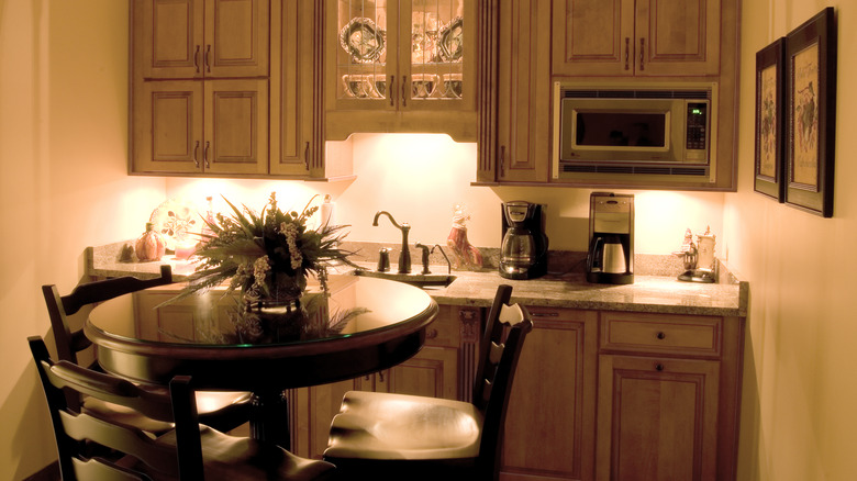 Kitchenette dining nook