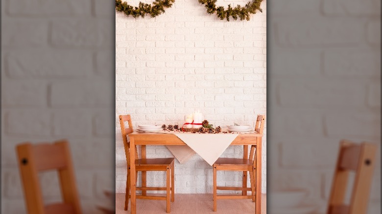 Wood table and chairs