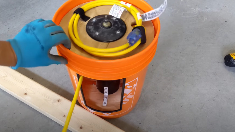 portable hose reel from bucket