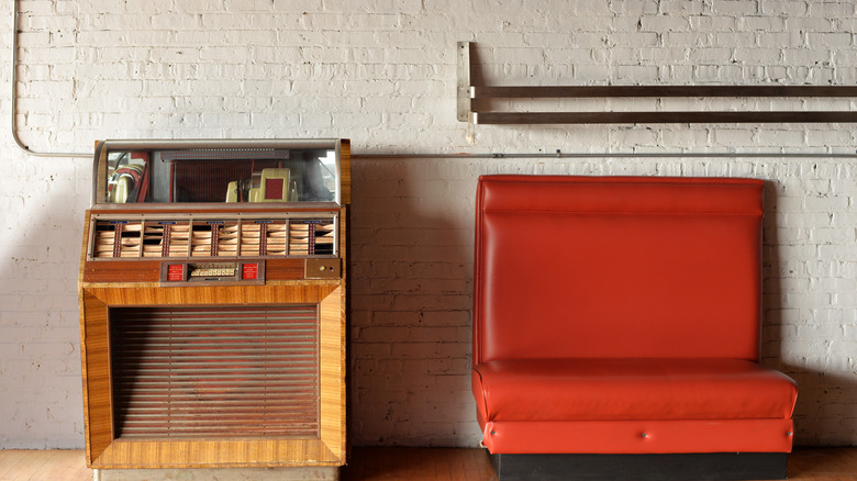 vintage jukebox