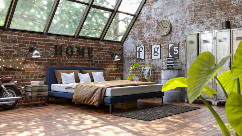 25 Industrial Bedroom Ideas That Will Spruce Up Your Space   Wall Art 1663167121 