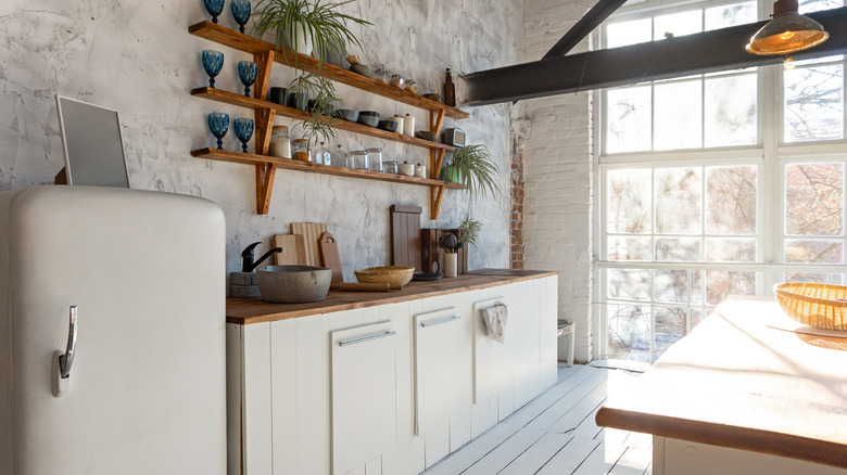 Coastal industrial kitchen