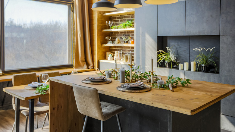 Industrial style kitchen