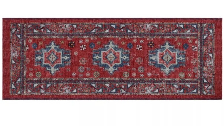 Persian inspired kitchen rug