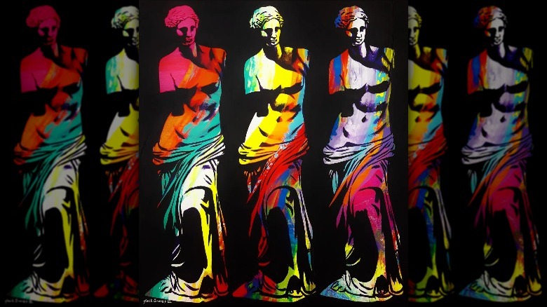 color Venus de Milo art