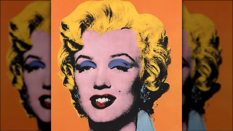 screenprint of Marilyn Monroe