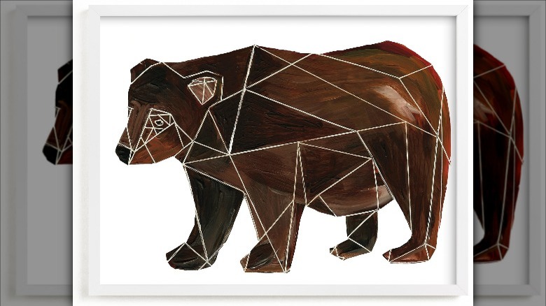 painting of a bear