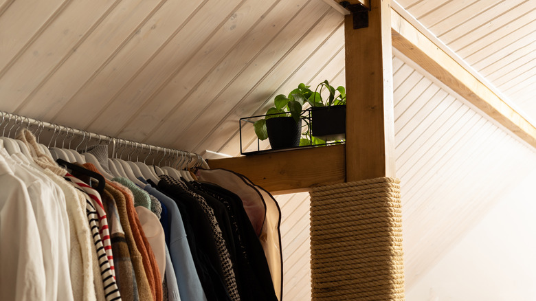 Attic wardrobe 