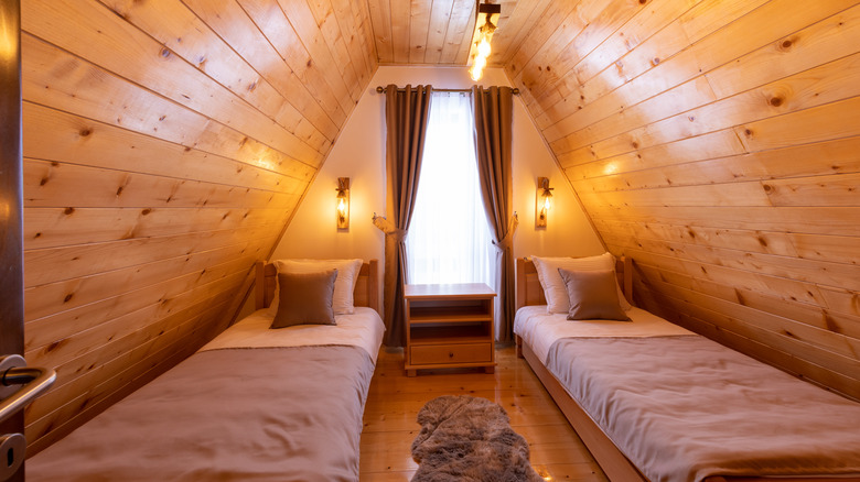 Bedroom attic