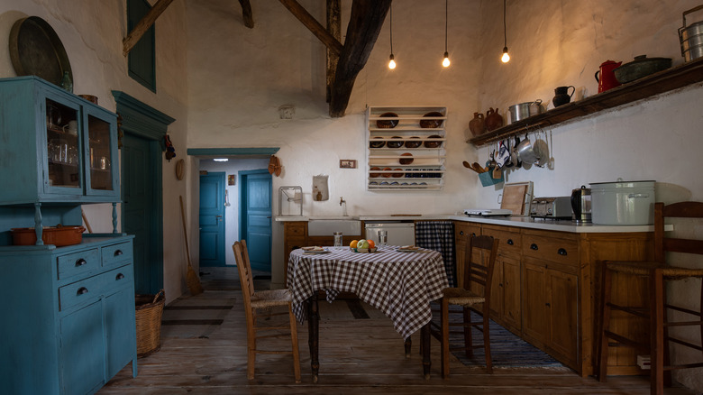 rustic kitchen 