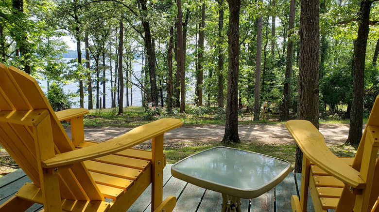 Lakeview cabin in Avinger Texas 