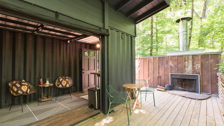 Pisgah Highlands container cabin