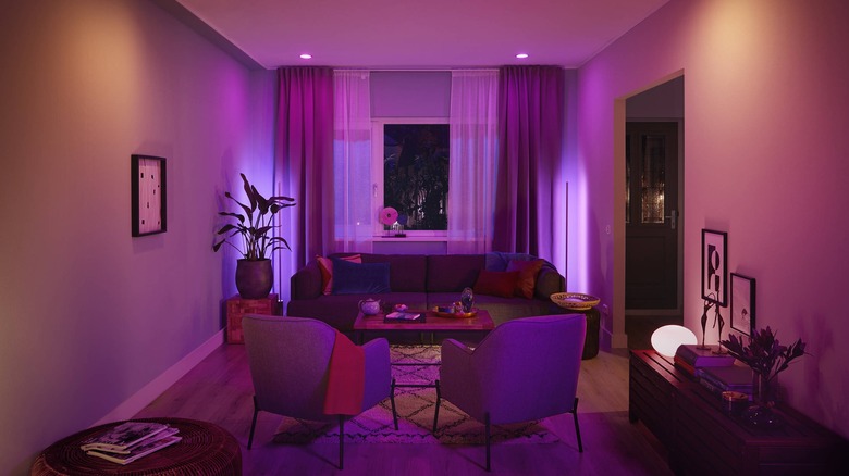 purple bedroom 