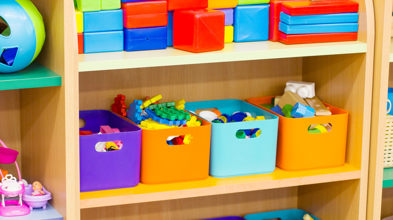 kids toy storage boxes