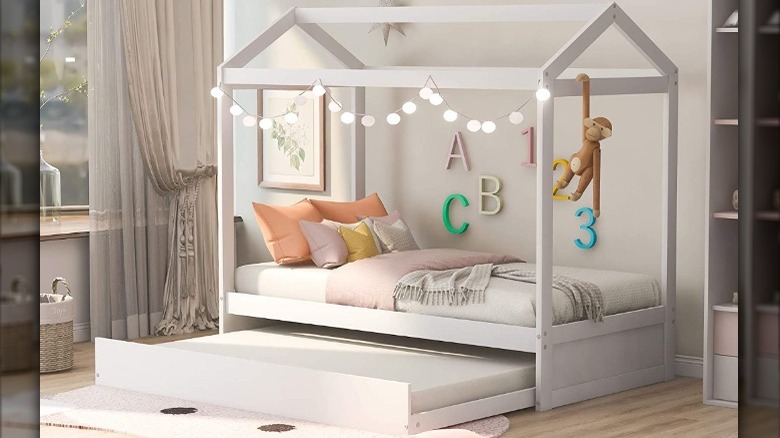 tent-style children's bed frame